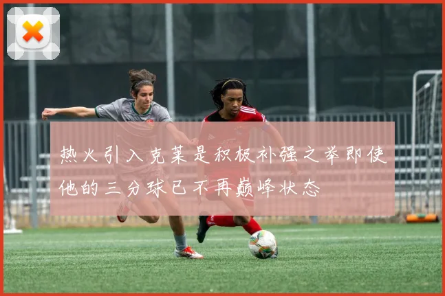 热火引入克莱是积极补强之举即使他的三分球已不再巅峰状态